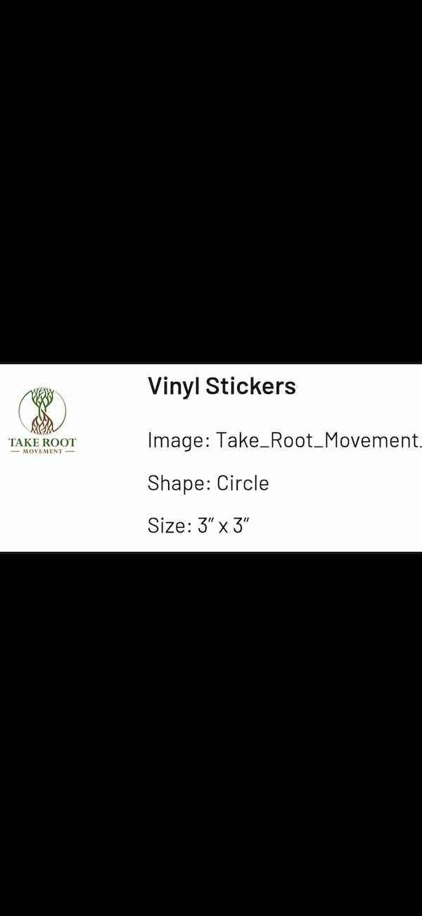 Large Vinyl Sticker