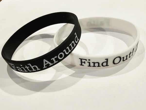 Wrist bands- White and Black