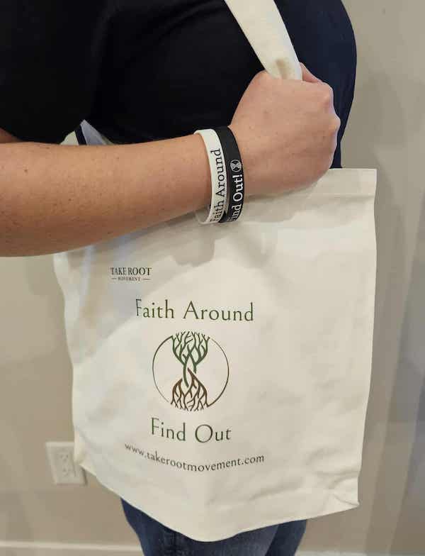 Faith Around and Find Out Tote Bag
